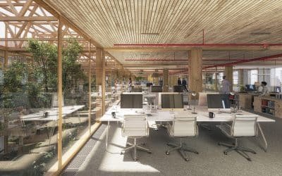 Eaglestone Luxembourg dévoile son nouveau projet de bureaux à (très) haute performance écologique : The Nest